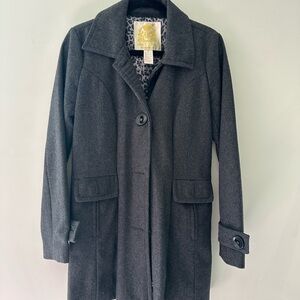 Wet Seal Women's Gray/ Black Coat